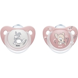 Пустушка силіконова Nuk Bembi, ортодонтична, 6-18 міс, 2 шт. (3952438) - Pampik