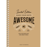 Блокнот для записей Student Awesome, А6, без линирования, спираль, 80 листов (A6-SC-080-6074) - Pampik