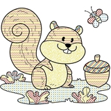 Водяні розмальовки Талант Лісові тварини (8w-forestanim) - Pampik - 5