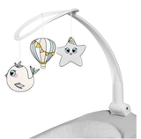 Качалка-ліжко Lionelo Bella Set Grey Concrete, сірий - Pampik - 14