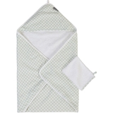 Полотенце с капюшоном Childhome Forest, 80x80 см, мятное (CCBCJVF) - Pampik