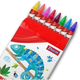 Карандаши 1 Вересня Zoo Land Jumbo, восковые, 8 цветов (590139) - Pampik - 2