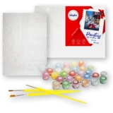 Набір для розпису по номерах Ідейка Струни душі, 40х50 см (KHO4903) - Pampik - 2