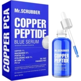 Антиоксидантная сыворотка Mr.Scrubber Copper Peptide Blue для борьбы с недостатками, защиты и поддержания природного микробиома кожи 30 мл - Pampik