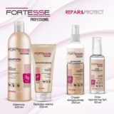Олія-протектор 5 в 1 Fortesse Professional Repair&Protect Ультравідновлення та живлення, для пошкодженого волосся, 60 мл - Pampik - 7