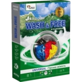 Пральний порошок Wash & Free Universal Гірська свіжість, 400 г - Pampik
