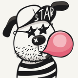 Картина за номерами ArtCraft Стильна зірка 30x30 см (15002-AC) - Pampik