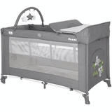 Манеж Lorelli Noemi 2L Plus, сірий (24102) - Pampik