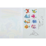 Розмальовка Zibi Baby Line Жителі моря з наліпками 8 сторінок (ZB.16002) - Pampik - 2