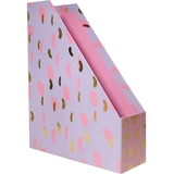 Лоток для документів Yes Donna, вертикальний, 32х25х8 см, рожевий (707325) - Pampik