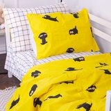 Комплект постельного белья MirSon Kids Time 17-0572 Black Cat, детский - Pampik