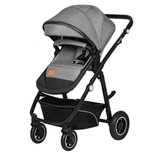 Універсальна коляска 3 в 1 Lionelo Bianka Grey Stone, сіра (LO-BIANKA 3IN1 GREY STONE) - Pampik - 3