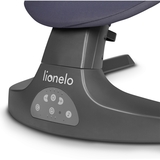 Шезлонг-гойдалка Lionelo Ralf Grey Concrete з ігровою дугою, сірий з жовтим - Pampik - 5