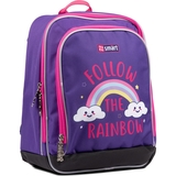 Рюкзак шкільний Smart H-55 Follow the rainbow, фіолетовий (558039) - Pampik - 2