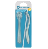 Ложечки Bebe Confort Silicone Spoons, голубые, 2 шт. (3105204300) - Pampik - 2