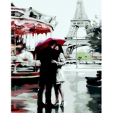 Картина за номерами ZiBi Art Line Париж - місто Кохання 40х50 см (ZB.64172) - Pampik