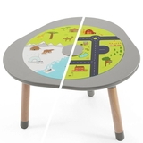 Детский игровой многофункциональный столик Stokke MuTable, серый (581707) - Pampik - 3
