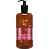 Жіночий тонізуючий шампунь Apivita з комплексом Hippophae TC і лавром, 500 мл - Pampik