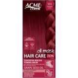 Тонирующая маска для волос Acme Color Hair Care Ton oil mask, тон 555, винный, 30 мл - Pampik