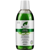 Ополаскиватель для полости рта Dr.Organic Bioactive Oralcare Aloe Vera Mouthwash, 500 мл - Pampik