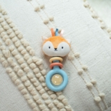 Игрушка-погремушка Ingenuity Kitt Ring Rattle (13161) - Pampik - 3