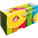 Губки кухонные Помічниця Супер губка, 5 шт. - Pampik