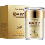 Омолаживающий крем для лица One Spring Snail Cream с муцином улитки, 60 г - Pampik