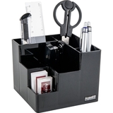Набір канцелярський приладів Axent Cube настільний чорний (2106-01-A) - Pampik