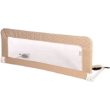 Бар'єр на ліжечко Lorelli Safety Night fog beige sweet dream (26115) - Pampik