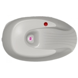 Ванночка анатомическая OK Baby Bella, серая (39232300) - Pampik - 2