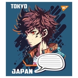 Зошит загальний Yes Japan Tokyo, А5, в клітинку, 12 аркушів (766270) - Pampik - 2