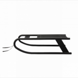 Санки Vitan Торнадо Лайт чорні (2030084) - Pampik