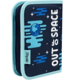 Пенал жесткий 1 Вересня HP-04 Out Of Space, 13х21х4 см, синий (533457) - Pampik - 2