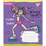 Набір зошитів Yes Groovy Chick, в лінію, 12 аркушів, 25 шт. (764501) - Pampik