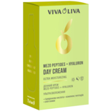 Крем для лица дневной Viva Oliva Mezo Peptides+Hyaluron Ultra Moisturizing SPF-15 75 мл (6863) - Pampik - 2