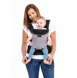 Сумка-переноска Bebe Confort GO 4, Black Chic, світло-сіра з чорним, (2675666210) - Pampik - 4