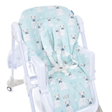 Стульчик для кормления Bambi M 3233 Puppy Boy Beige, бежевый с голубым (25790) - Pampik - 4