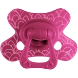 Пустушка силіконова Difrax Natural 20+ міс. Dahlia-arches рожева (803 Dahlia_arches) - Pampik