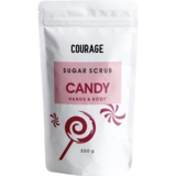 Сахарный скраб для рук и тела Courage Sugar Scrub Candy 250 г - Pampik