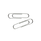 Скріпки Axent оцинковані 25 мм 50 шт. (D4113) - Pampik - 2