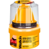 Крем-блеск для обуви из гладкой кожи Walkin, с аппликатором, бесцветный, 75 мл - Pampik