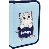 Пенал твердий 1 Вересня HP-02 My Little Pet, 13х21х3 см, блакитний (533442) - Pampik