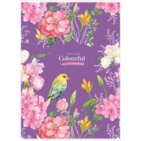 Тетрадь общая Student, А4, в клеточку, 40 л., фиолетовая (A4-040-5222K) - Pampik