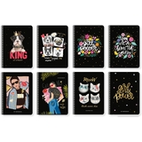 Блокнот для записів Student, А6, в клітинку, спіраль, 80 арк., Girl power (A6-SC-080-6087K) - Pampik - 2