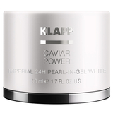 Крем для обличчя Klapp Caviar Power Imperial 24H Pearl-in-Gel White, 50 мл - Pampik