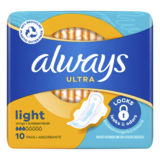 Гігієнічні прокладки Always Ultra Light, 10 шт. - Pampik - 2