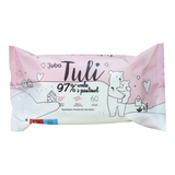 Дитячі вологі серветки Luba Tuli, 97% води, 60 шт. - Pampik