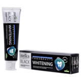 Зубна паста Melica Organic відбілювальна, з чорним деревним вугіллям, 100 мл - Pampik