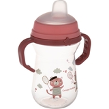 Кружка тренувальна Canpol babies First Cup Bonjour Paris, 250 мл, рожевий (56/613_pin) - Pampik - 6