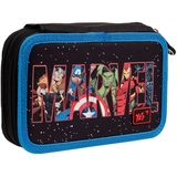 Пенал жесткий Yes HP-01 Marvel Avengers, 13х21х4 см, черный (533130) - Pampik